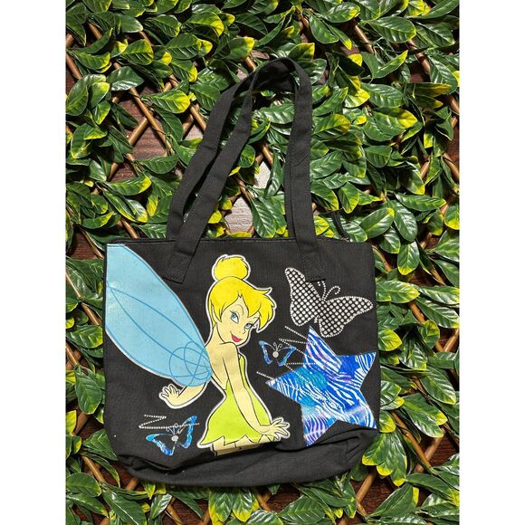 Tinkerbell Black Tote Bag - Picture 1 of 3